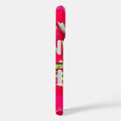 Coques Case-Mate iPhone Belle Fleurs rouges fantastiques Modèle QPC (Verso / Droite)