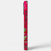 Coques Case-Mate iPhone Belle Fleurs rouges fantastiques personnalisées iP (Verso / Gauche)