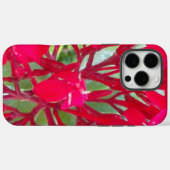 Coques Case-Mate iPhone Belle Fleurs rouges fantastiques personnalisées iP (Verso (horizontal))