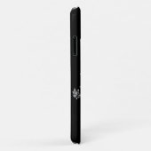 Coques Case-Mate iPhone Belle Fleurs sauvages Doodle Monogram Coque-Mate i (Dos/Droite)