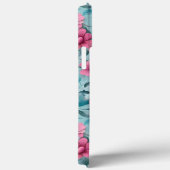 Coques Case-Mate iPhone Belle fleurs vectorielles florales Motif sans cout (Verso / Droite)