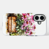 Coques Case-Mate iPhone Belle floraison de fleurs d'aster (Verso (horizontal))