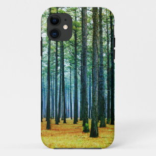 Case-Mate iPhone Case Belle herbe de jaune de forêt de pin de photo