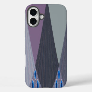 iPhone 16 Plus Case Belle impression Extraordinaire Chevron Design Art