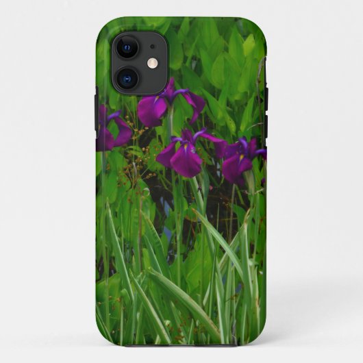 Coques Case-Mate iPhone Belle Iris Violet (Dos)