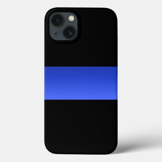 Coques Case-Mate iPhone Belle Ligne Bleue Mince Police Dégradé (Verso)