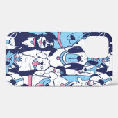 Coques Case-Mate iPhone Belle ligne de plaisir Dessin Chiens Animaux de co (Verso (horizontal))