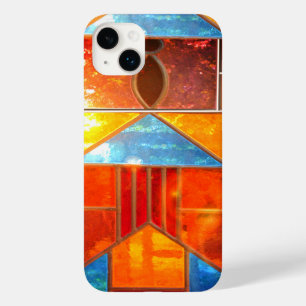 Coque Pour iPhone 14 Plus Belle lumière, les fenêtres de l'Eglise.