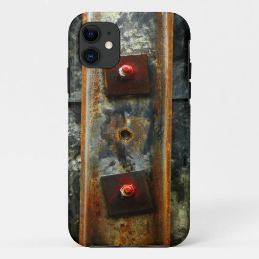 Coques Case-Mate iPhone Belle métal rouillé de chantier de construction (Dos)