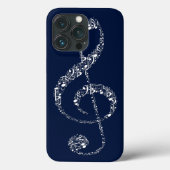 Coques Case-Mate iPhone Belle musique blanche cool (Verso)