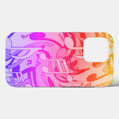 Coques Case-Mate iPhone Belle musique Joyeuses couleurs vives notes musica (Verso (horizontal))