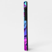 Coques Case-Mate iPhone Belle Musique Motif musical rose violet Aqua (Dos/Gauche)