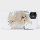 Coques Case-Mate iPhone Belle oeuvre de chiot (Dos (Horizontal))