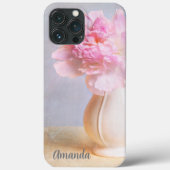 Coques Case-Mate iPhone Belle Peony Dans Vase Agricole Personnaliser (Verso)