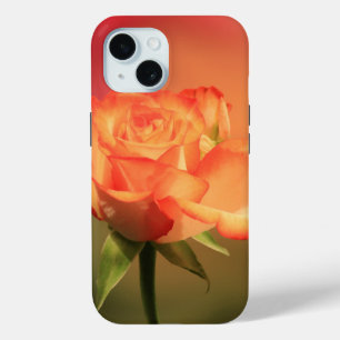 Coque Pour iPhone 15 Belle photo de Rose romantique