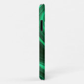 Coques Case-Mate iPhone Belle pierre de taille en marbre vert (Dos/Droite)