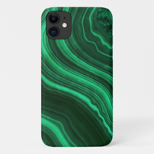 Coques Case-Mate iPhone Belle pierre de taille en marbre vert (Dos)