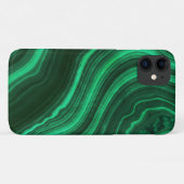 Coques Case-Mate iPhone Belle pierre de taille en marbre vert (Dos (Horizontal))