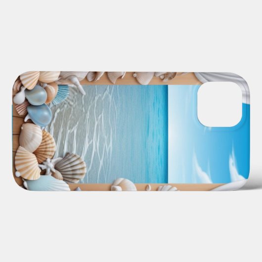 Coques Case-Mate iPhone Belle plage (Verso (horizontal))