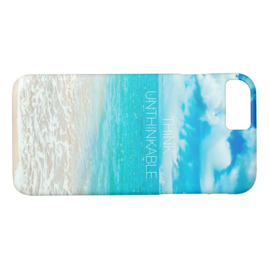 Coques Case-Mate iPhone Belle plage d'été (Dos (Horizontal))