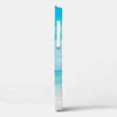 Coques Case-Mate iPhone Belle plage tropicale avec ciel bleu et c blanc (Verso / Gauche)