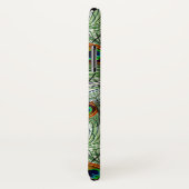 Coques Case-Mate iPhone Belle plume verte de paon (Dos/Droite)