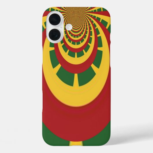 Coques Case-Mate iPhone Belle Rasta Extraordinaire Couleurs Art Imprimer (Verso)