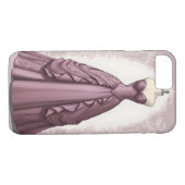 Coques Case-Mate iPhone Belle robe de ballon mauve (Dos (Horizontal))