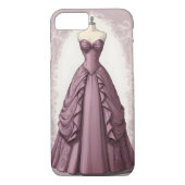 Coques Case-Mate iPhone Belle robe de ballon mauve (Dos)
