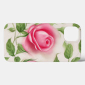 Coques Case-Mate iPhone Belle rose de ressort pastel douce motif (Verso (horizontal))