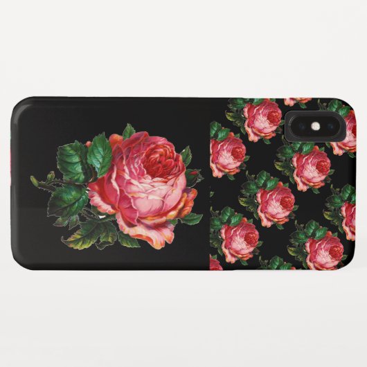 COQUES Case-Mate iPhone BELLE ROSE ROSE ROSE (Dos (Horizontal))