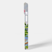 Coques Case-Mate iPhone Belle rose rose rouge roses blanc aquarelle floral (Verso / Gauche)