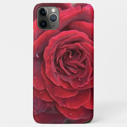 Coques Case-Mate iPhone Belle rose rouge iphone 11 Pro Max à peine là (Dos)