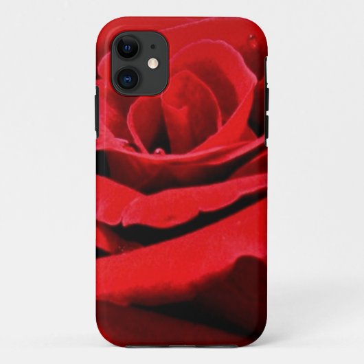 Coques Case-Mate iPhone Belle Rose Rouge Nature Fleur (Dos)