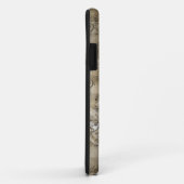 Coques Case-Mate iPhone Belle rose rouge notes piano tourbillonné (Dos/Droite)