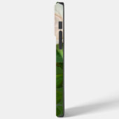 Coques Case-Mate iPhone Belle roses roses blanches romantiques (Verso / Gauche)