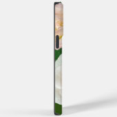 Coques Case-Mate iPhone Belle roses roses blanches romantiques (Verso / Droite)