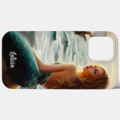 Coques Case-Mate iPhone Belle sirène et mer (Verso (horizontal))