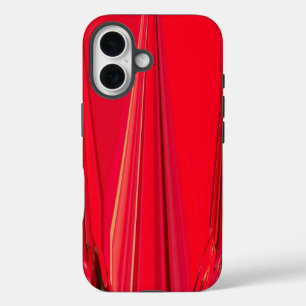 Coques iPhone 16 Belle texture rouge Couleur Art Abstrait