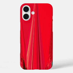 Coques iPhone 16 Plus Belle texture rouge Couleur Art Abstrait