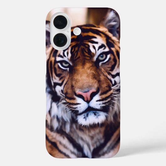 Coques Case-Mate iPhone Belle Tigre Visage Animal Faune (Verso)