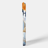 Coques Case-Mate iPhone Belles CITROUILLES BLEUES BLANCHES ORANGES D'AUTOM (Verso / Gauche)
