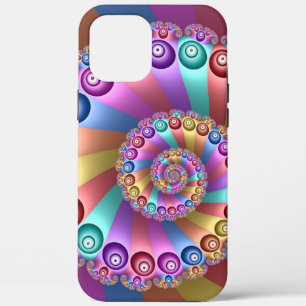 Case-Mate iPhone Case Belles couleurs arc-en-ciel Art fractal Abstrait