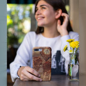 Coques Case-Mate iPhone Belles feuilles d'automne Nom personnalisé