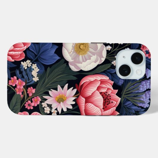 Coques Case-Mate iPhone Belles fleurs (Verso (horizontal))