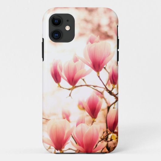 Coques Case-Mate iPhone Belles fleurs de cerisier - Central Park (Dos)