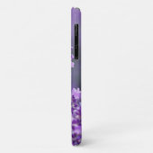 Coques Case-Mate iPhone Belles fleurs de lavande en fleurs (Dos/Gauche)