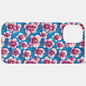 Coques Case-Mate iPhone Belles fleurs d'orchidées (Retour (horizontal))