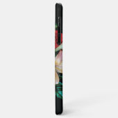 Coques Case-Mate iPhone Belles Fleurs Jeter Oreiller (Dos/Gauche)