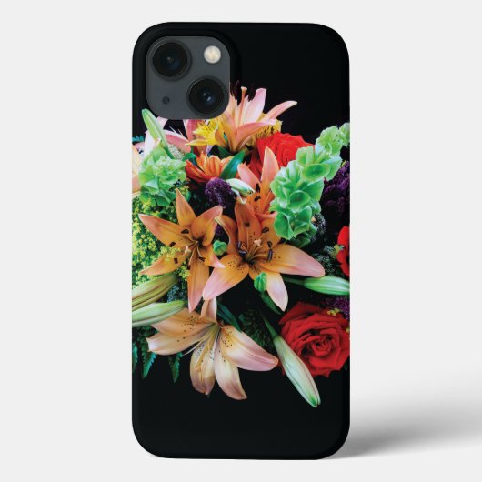 Coques Case-Mate iPhone Belles Fleurs Jeter Oreiller (Verso)